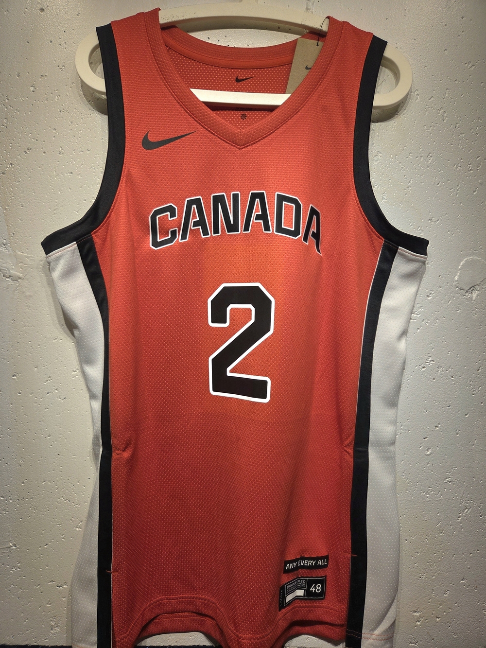 Shai Gilgeous-Alexander - Team Canada - Nike Basketball Swingman Jersey (48)
